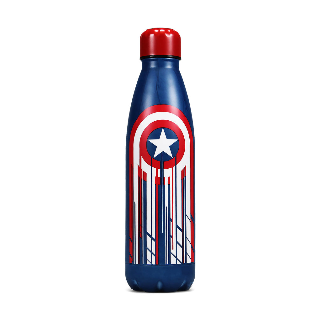 Produktbild Captain America - Shield Logo Trinkflasche