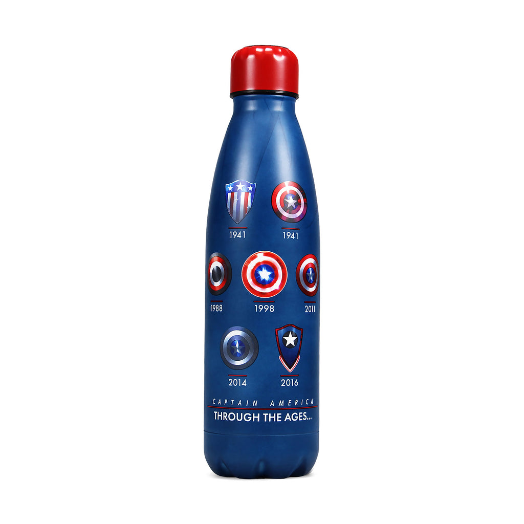 Produktbild Captain America - Shield Logo Trinkflasche