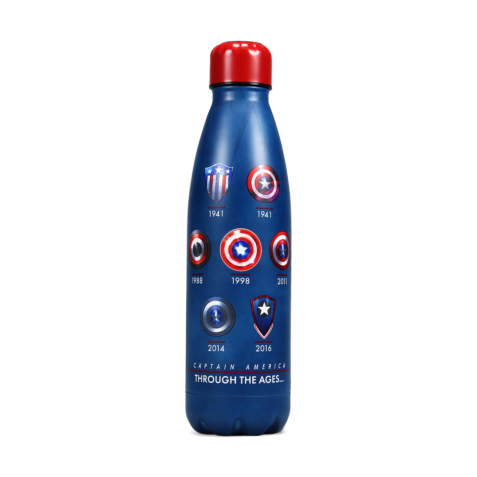 Produktbild Captain America - Shield Logo Trinkflasche