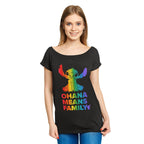 Produktbild Lilo & Stitch - Ohana Rainbow Pride T-Shirt Damen Loose Fit