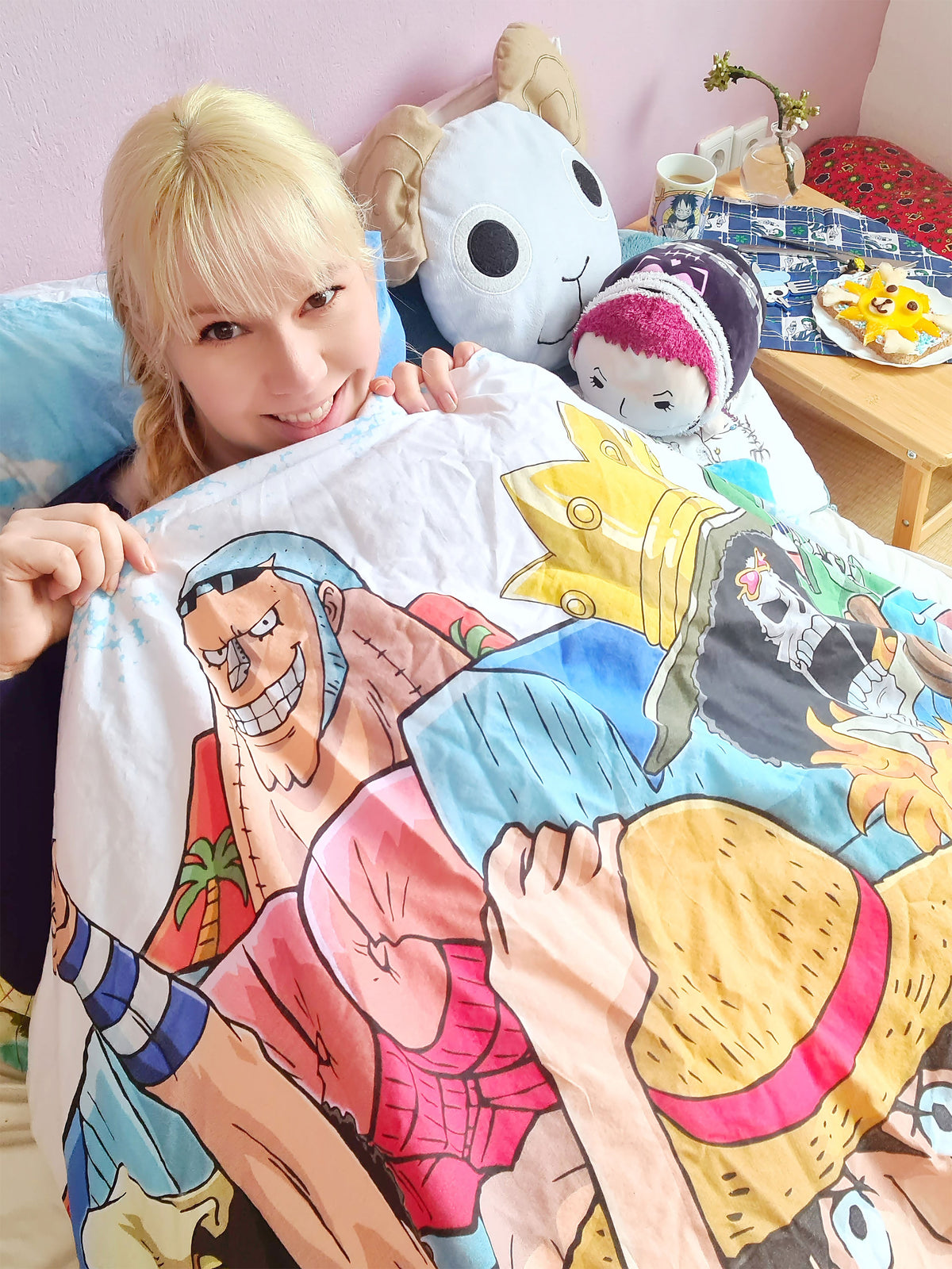Produktbild One Piece - Ruffy & Crew Wende-Bettwäsche