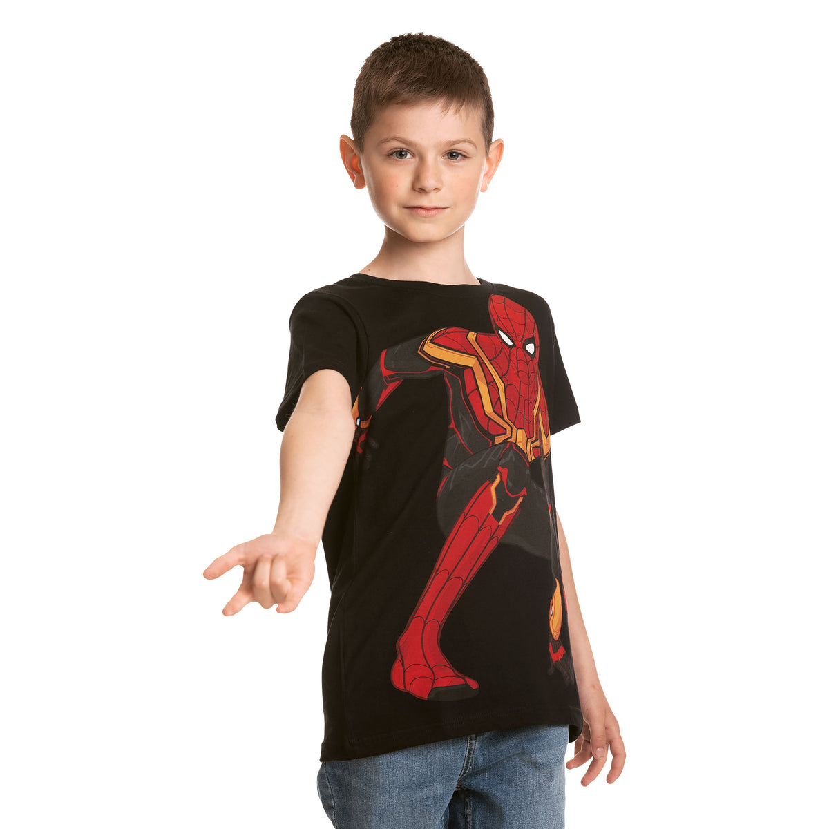 Produktbild Spider-Man - Spidey Pose T-Shirt Kinder schwarz