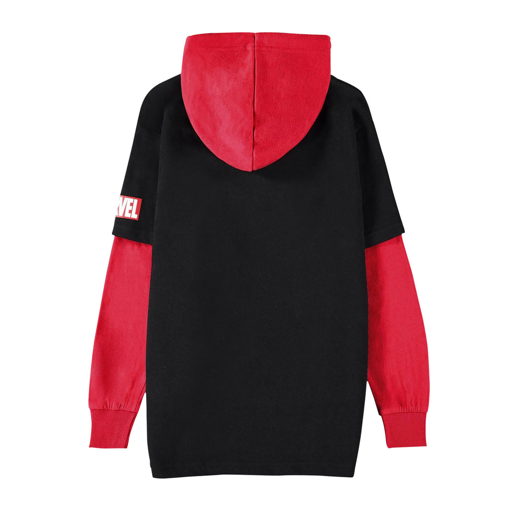 Produktbild Spider-Man Hoodie Kinder schwarz-rot