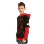 Produktbild Spider-Man Hoodie Kinder schwarz-rot