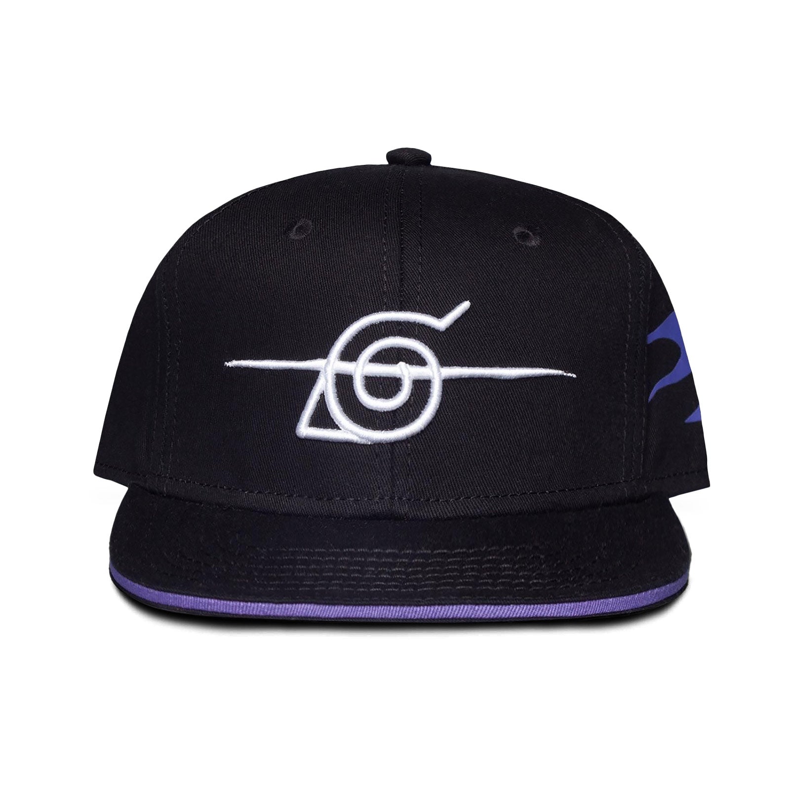 Produktbild Naruto Shippuden - Anti Konoha Symbol Snapback Cap schwarz