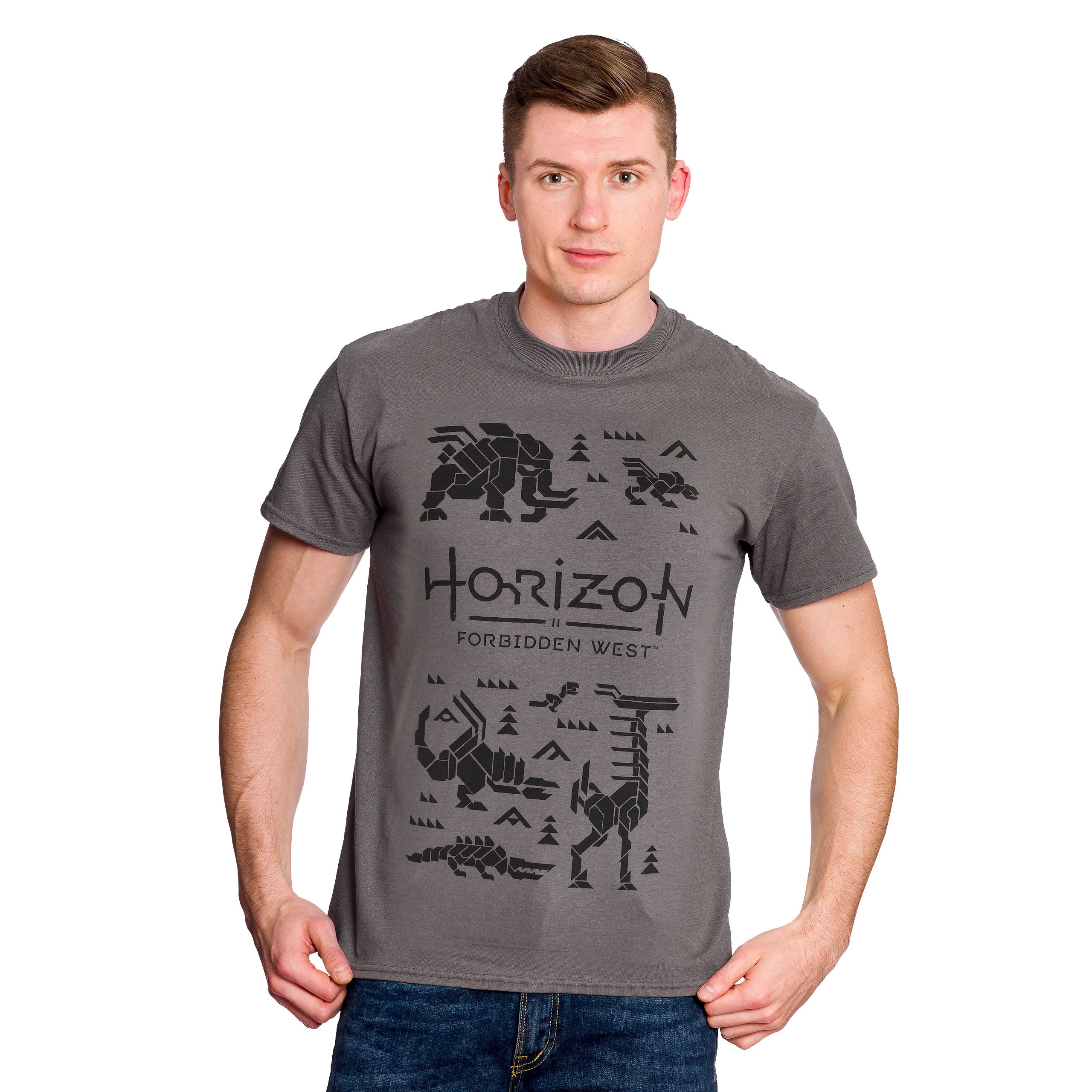 Produktbild Horizon - Machines T-Shirt grau