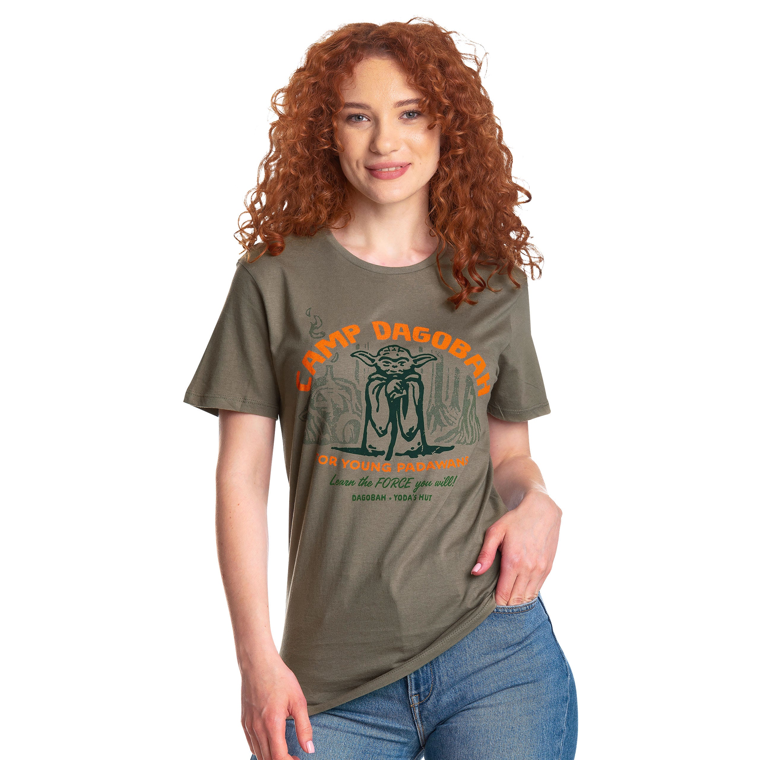 Produktbild Star Wars - Camp Dagobah T-Shirt grün