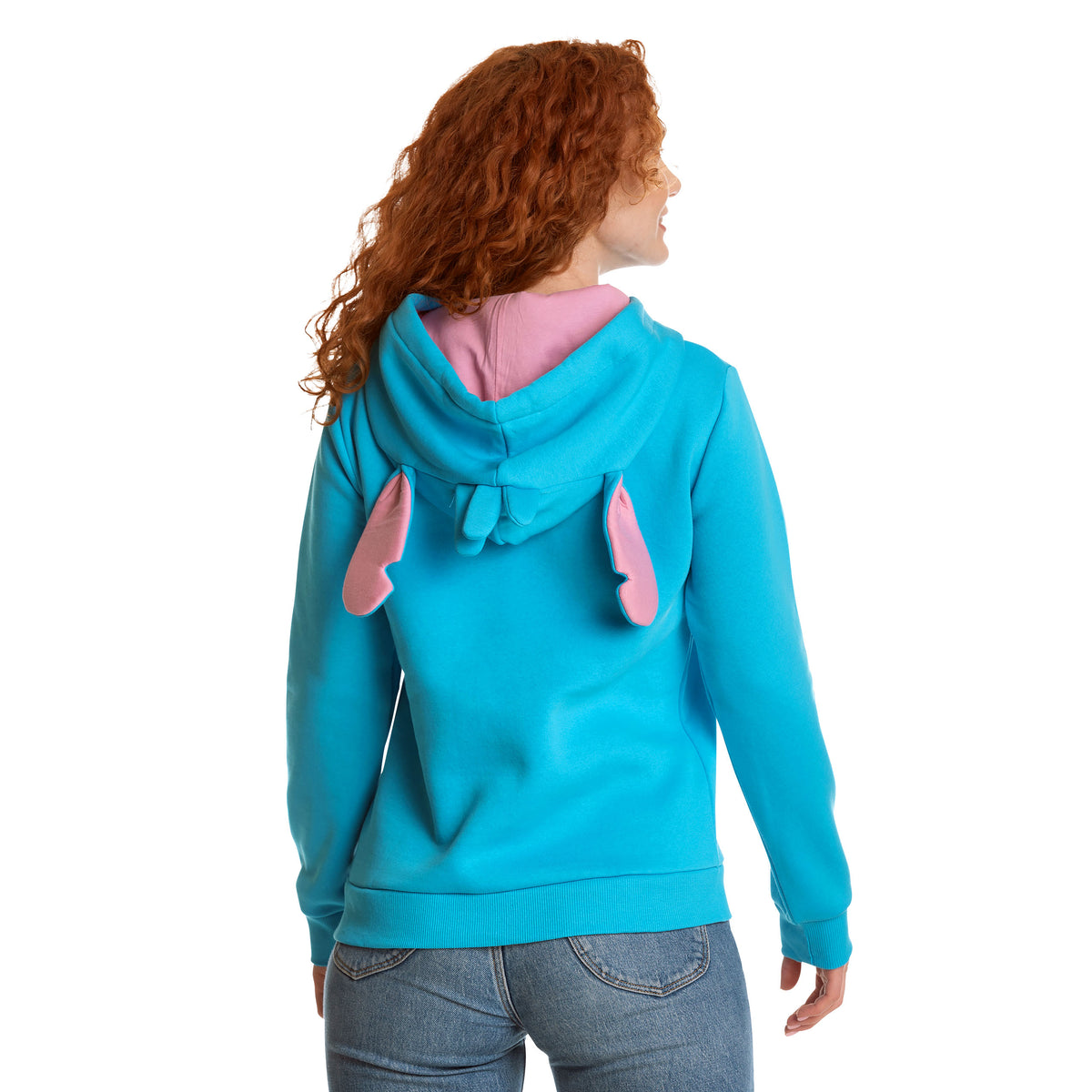 Produktbild Lilo & Stitch - Stitch Damen Hoodie mit Ohren blau