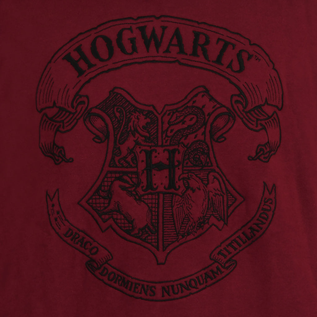 Produktbild Harry Potter - Hogwarts Logo Hoodie rot