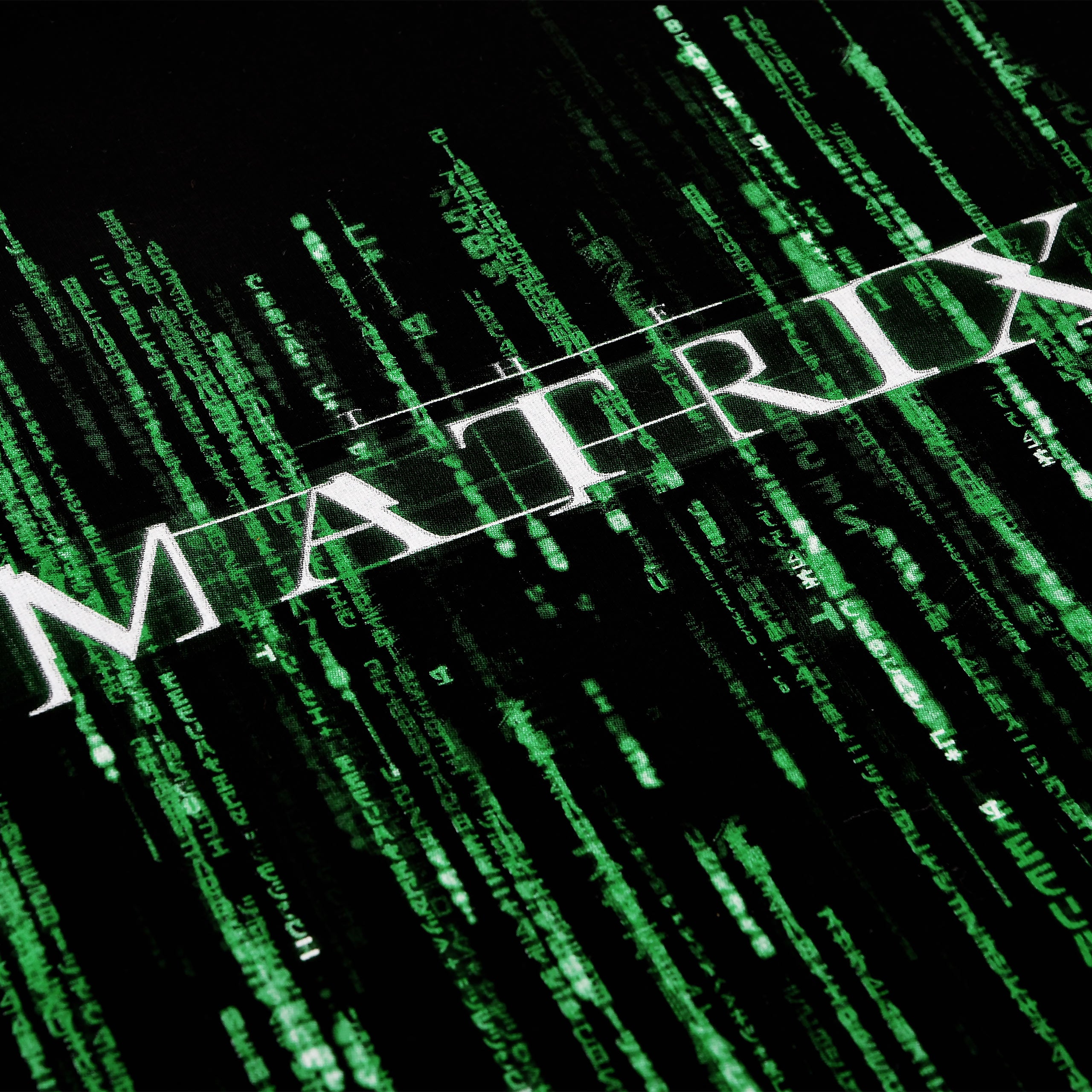 Produktbild Matrix - Code T-Shirt schwarz