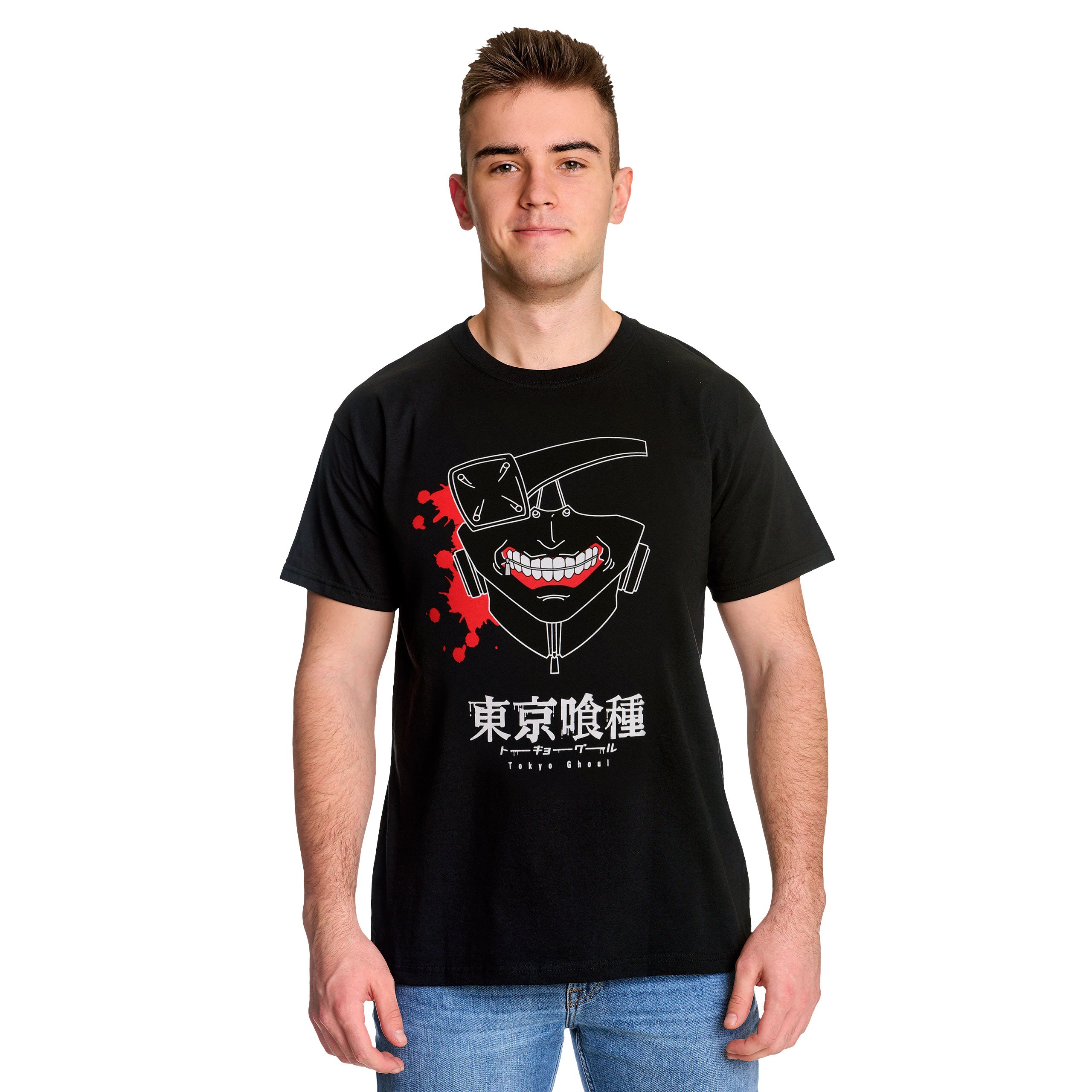 Produktbild Tokyo Ghoul - Blood Filled Mask T-Shirt schwarz