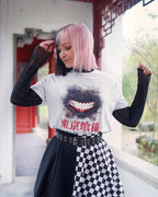 Produktbild Tokyo Ghoul - Scraped Mask T-Shirt weiß