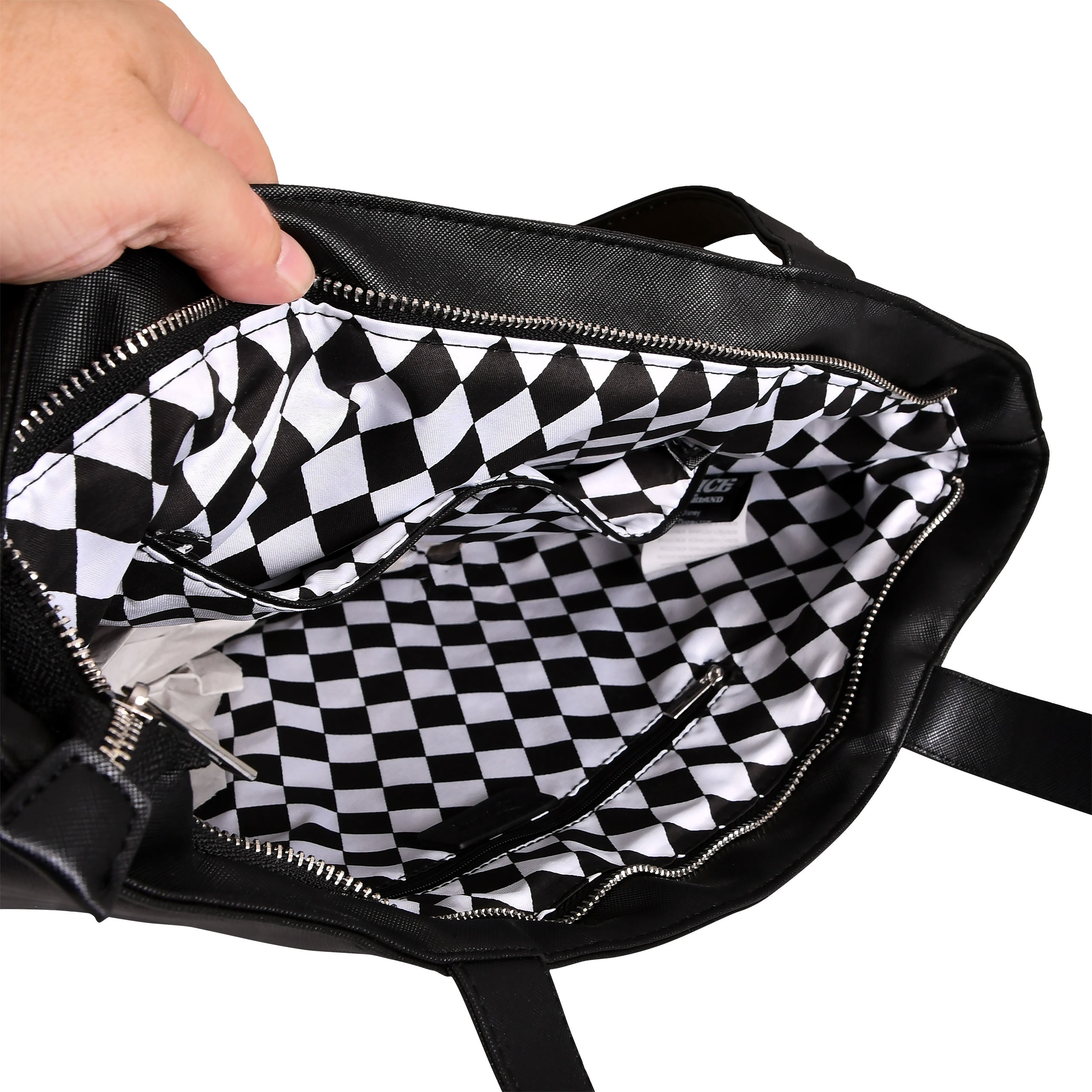 Produktbild Alice im Wunderland - Glitzer Shopper Tasche