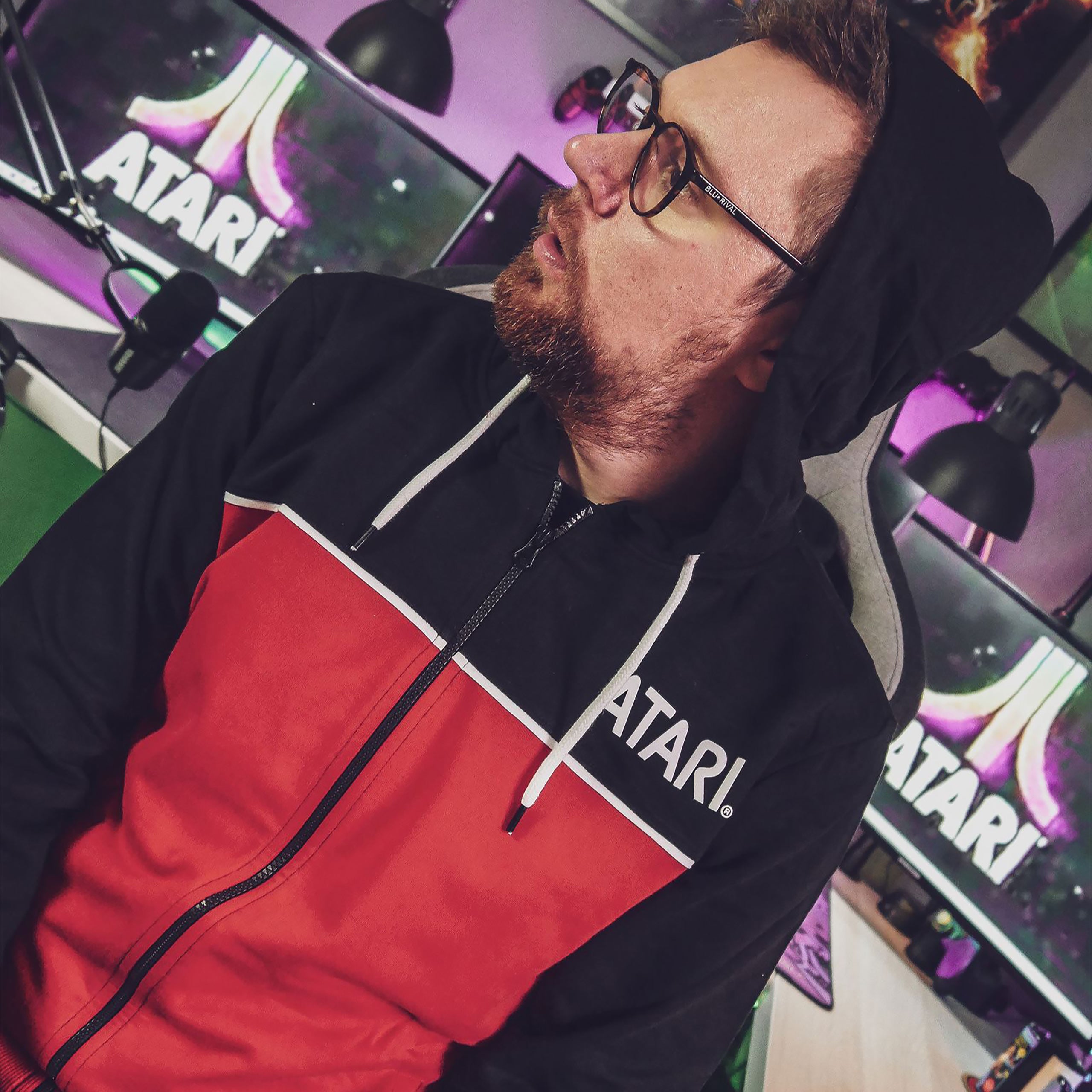 Produktbild Atari - Logo Kapuzenjacke