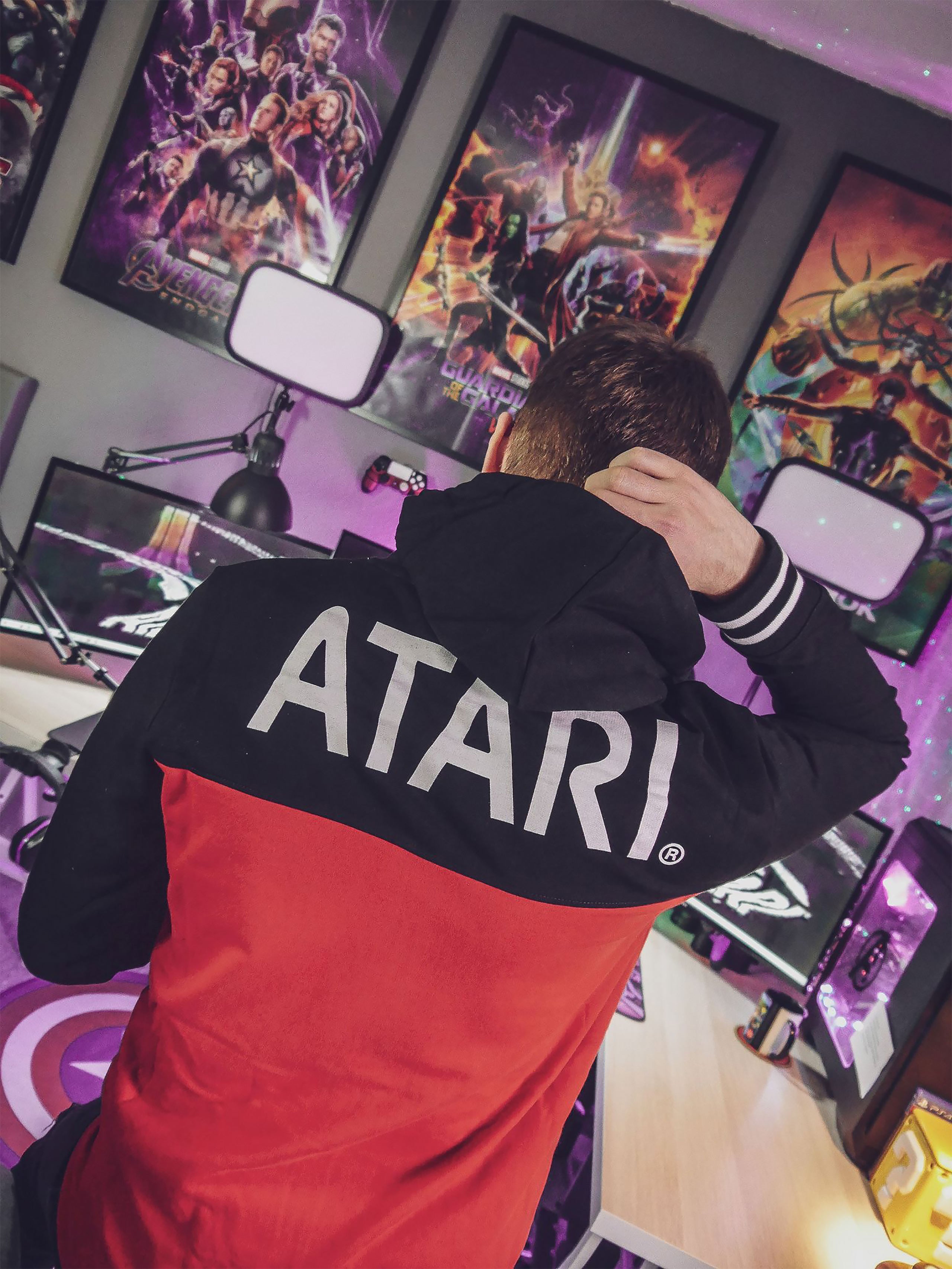 Produktbild Atari - Logo Kapuzenjacke