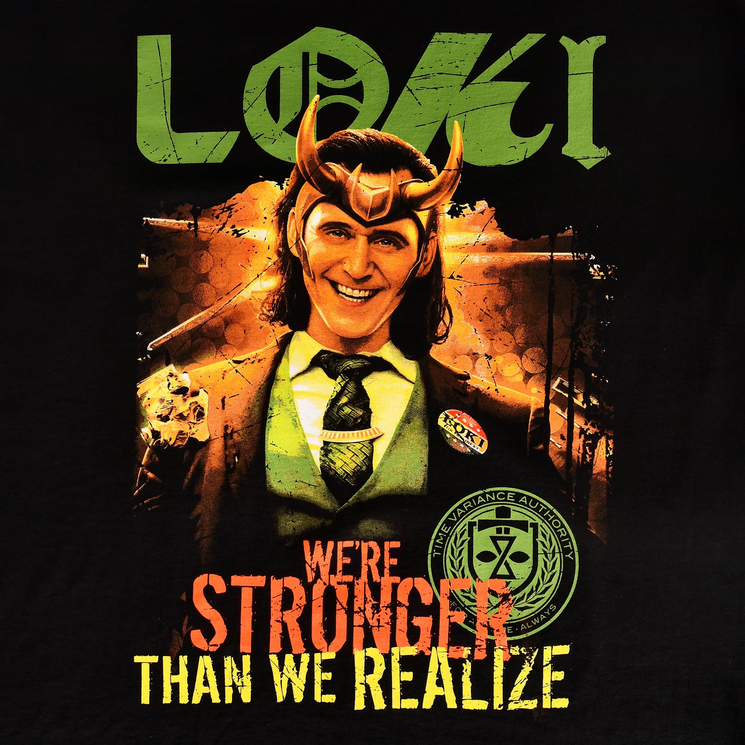 Produktbild Loki - We're Stronger Than We Realize T-Shirt schwarz