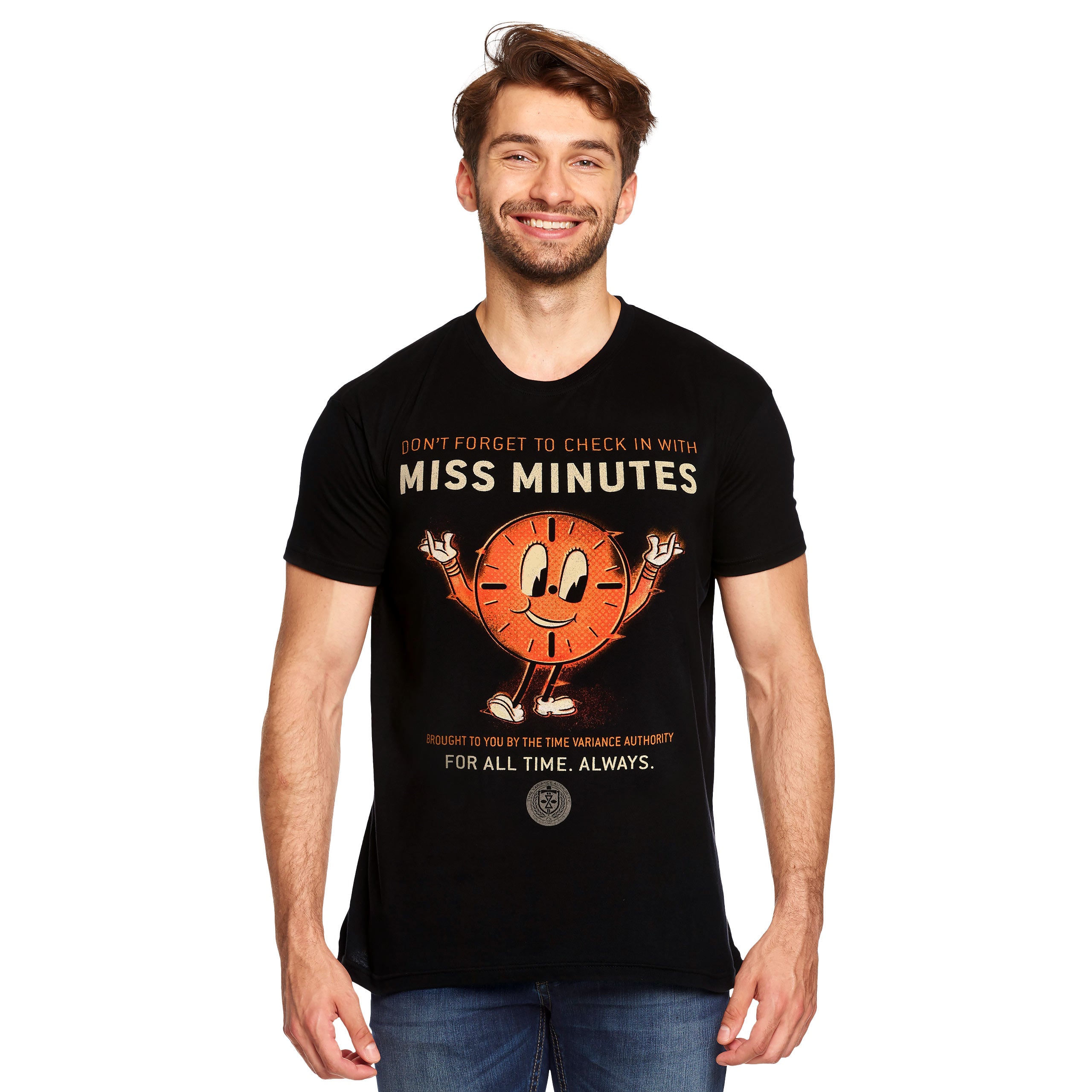 Produktbild Loki - Miss Minutes T-Shirt schwarz