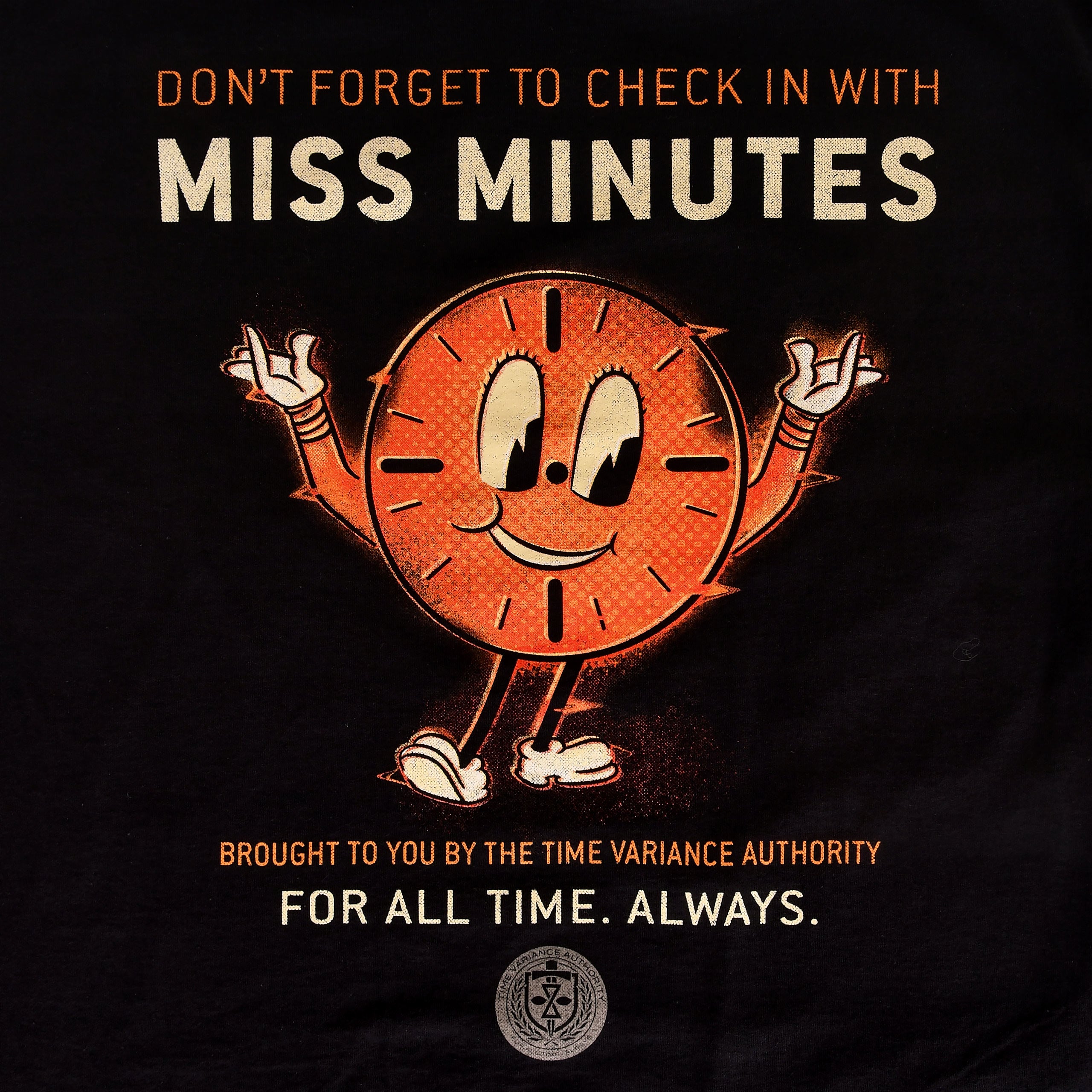Produktbild Loki - Miss Minutes T-Shirt schwarz