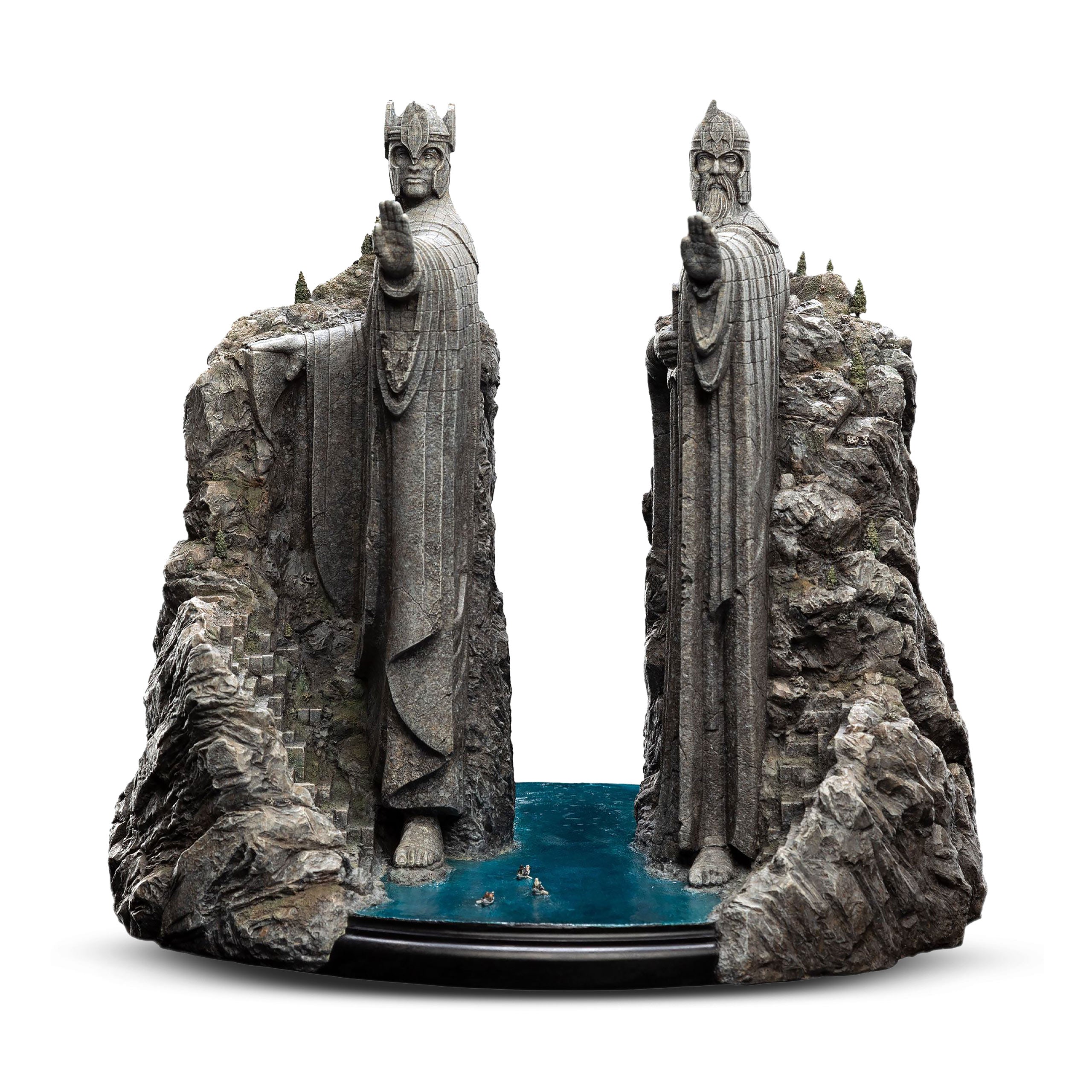 Produktbild Der Herr der Ringe - Argonath Environment Figur deluxe 34 cm