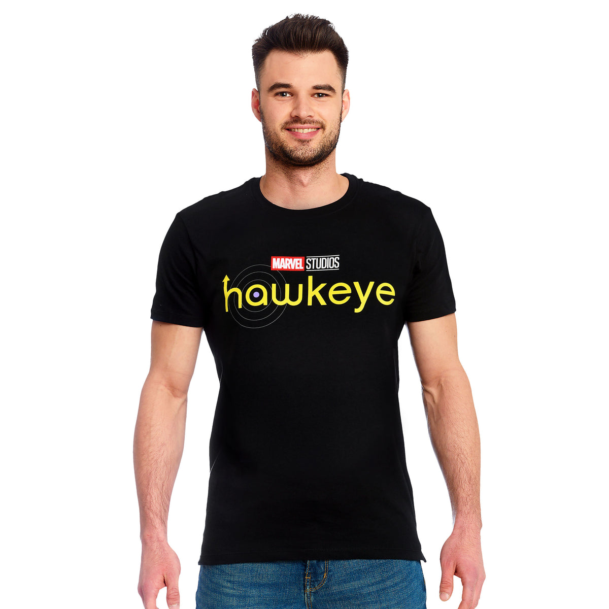 Produktbild Marvel Hawkeye - Logo T-Shirt schwarz