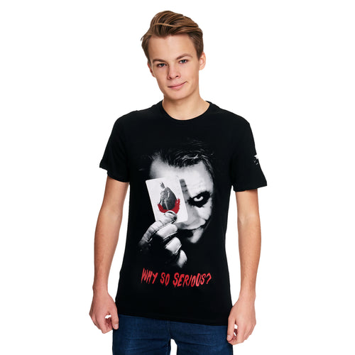 Produktbild The Dark Knight - Why So Serious T-Shirt schwarz