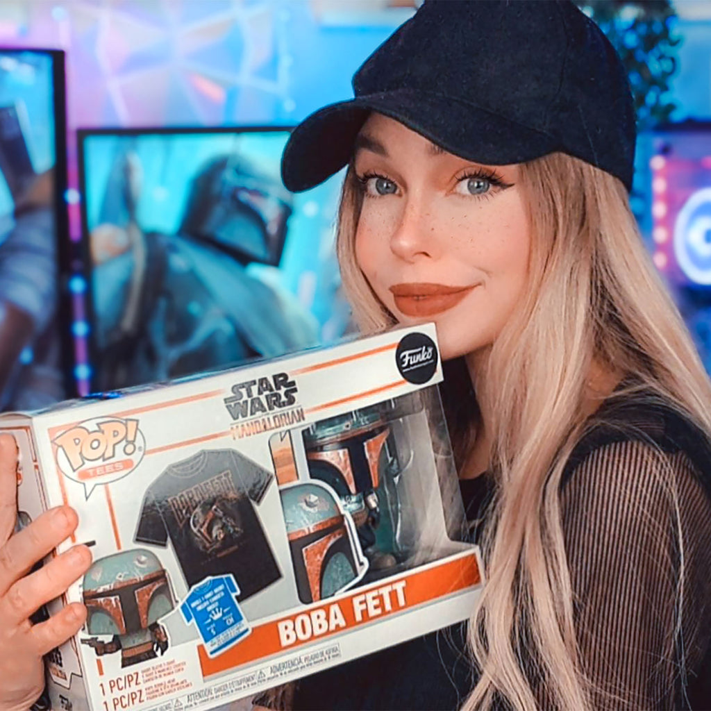 Produktbild Star Wars - Boba Fett T-Shirt mit Funko Pop Figur