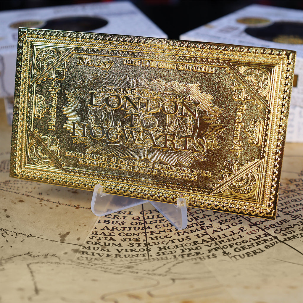 Produktbild Harry Potter - Hogwarts Express Ticket Replik Limited Edition