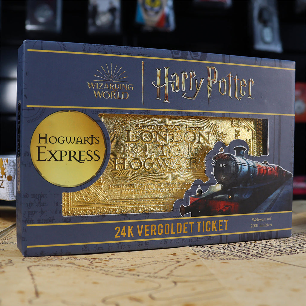 Produktbild Harry Potter - Hogwarts Express Ticket Replik Limited Edition