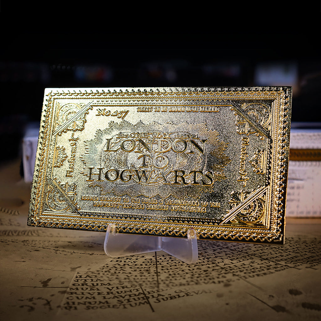 Produktbild Harry Potter - Hogwarts Express Ticket Replik Limited Edition