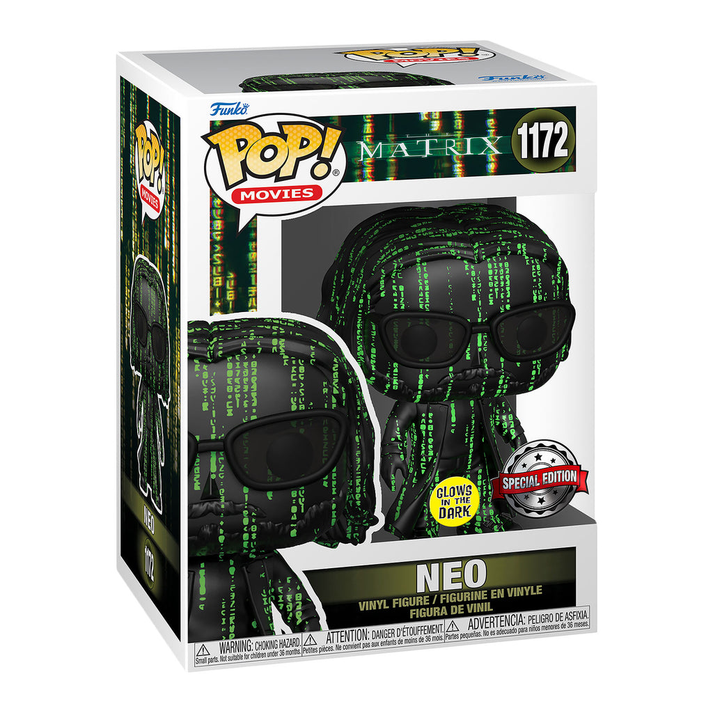 Produktbild Matrix - Neo Glow in the Dark Funko Pop Figur