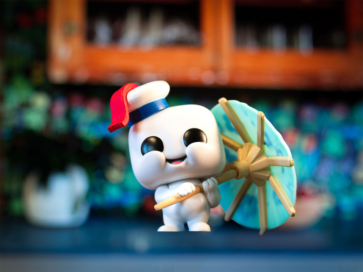 Produktbild Ghostbusters - Marshmallow Man mit Cocktail-Schirm Funko Pop Figur