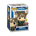 Produktbild Marvel - Loki mit Zepter Glow in the Dark Funko Pop Wackelkopf-Figur