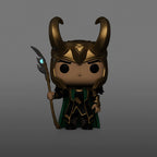 Produktbild Marvel - Loki mit Zepter Glow in the Dark Funko Pop Wackelkopf-Figur