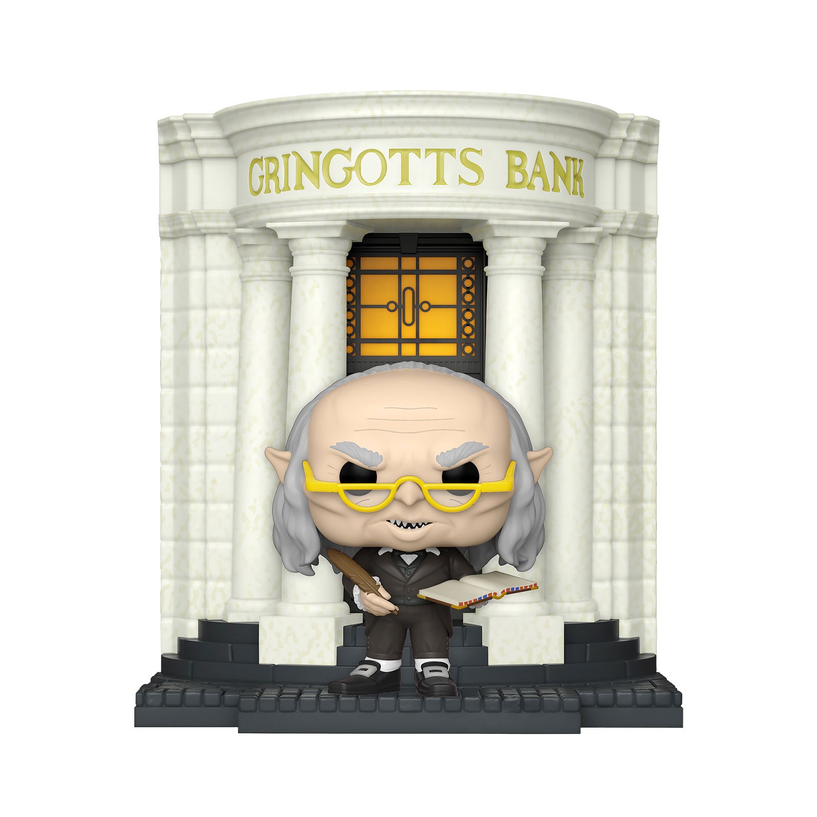 Produktbild Harry Potter - Gringotts Bank mit Griphook Funko Pop Diorama