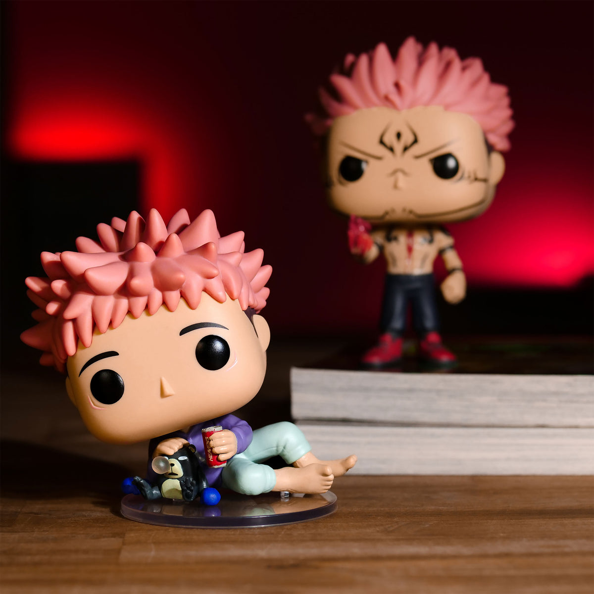 Produktbild Jujutsu Kaisen - Itadori mit Tsukamoto Funko Pop Figur
