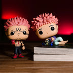 Produktbild Jujutsu Kaisen - Itadori mit Tsukamoto Funko Pop Figur
