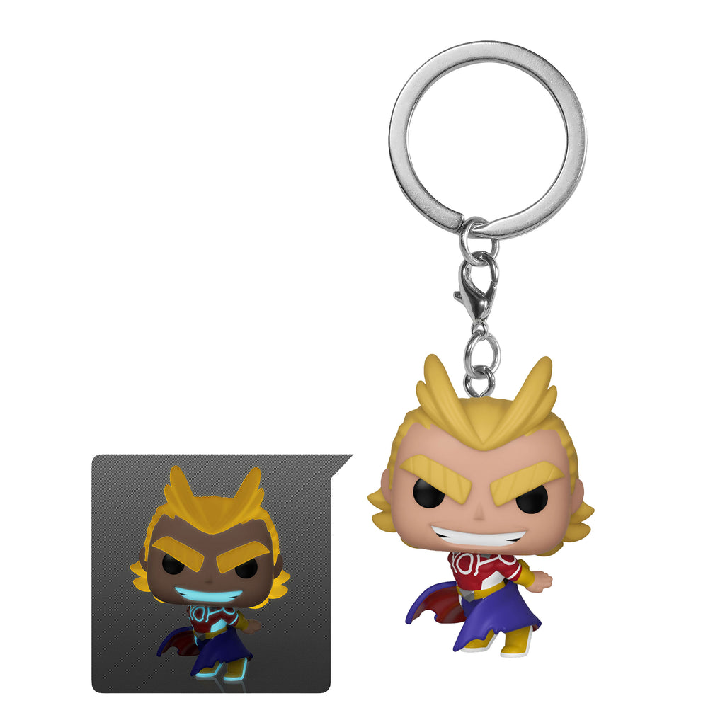 Produktbild My Hero Academia - All Might Silver Age Funko Pop Schlüsselanhänger