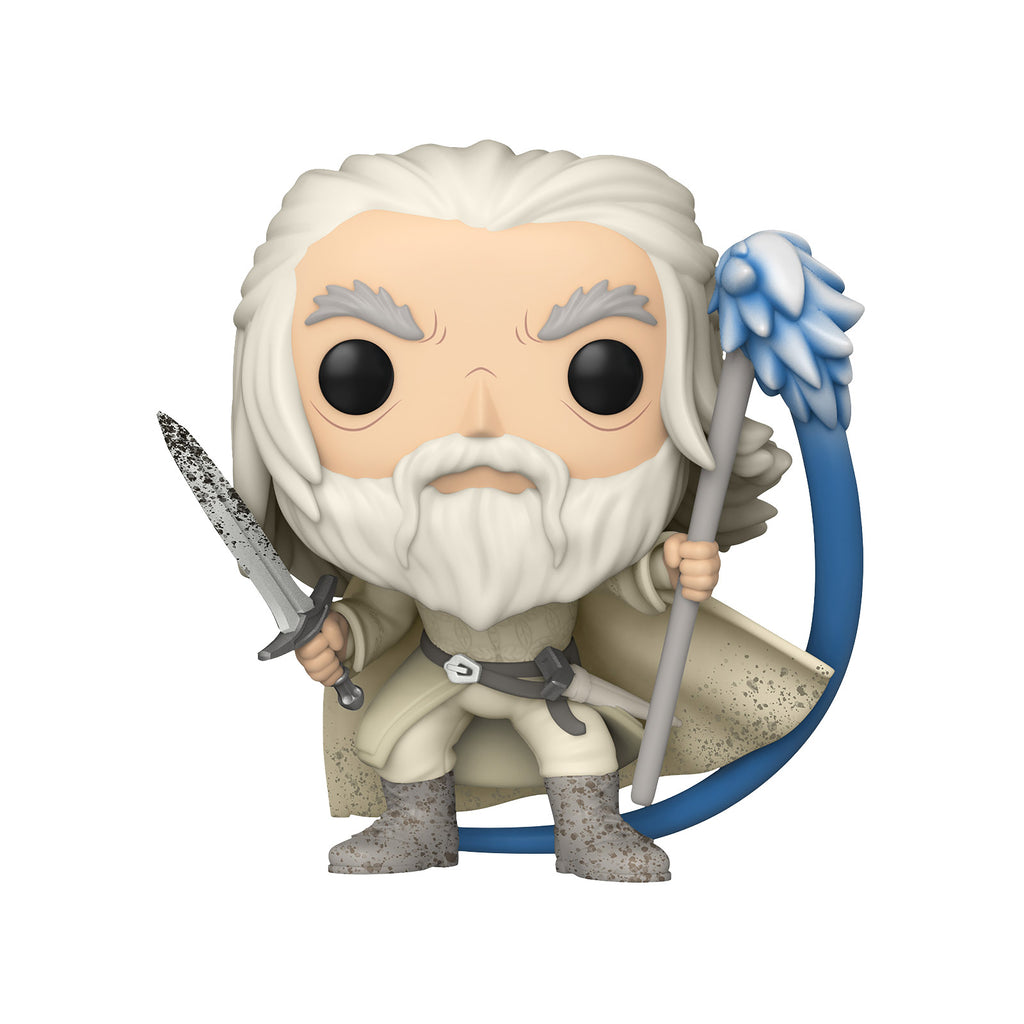Produktbild Der Herr der Ringe - Gandalf mit Gehstock Glow in the Dark Funko Pop Figur