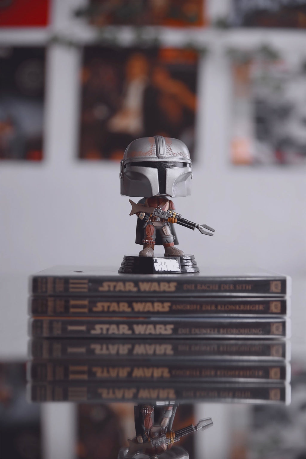 Produktbild The Mandalorian Funko Pop Wackelkopf-Figur - Star Wars