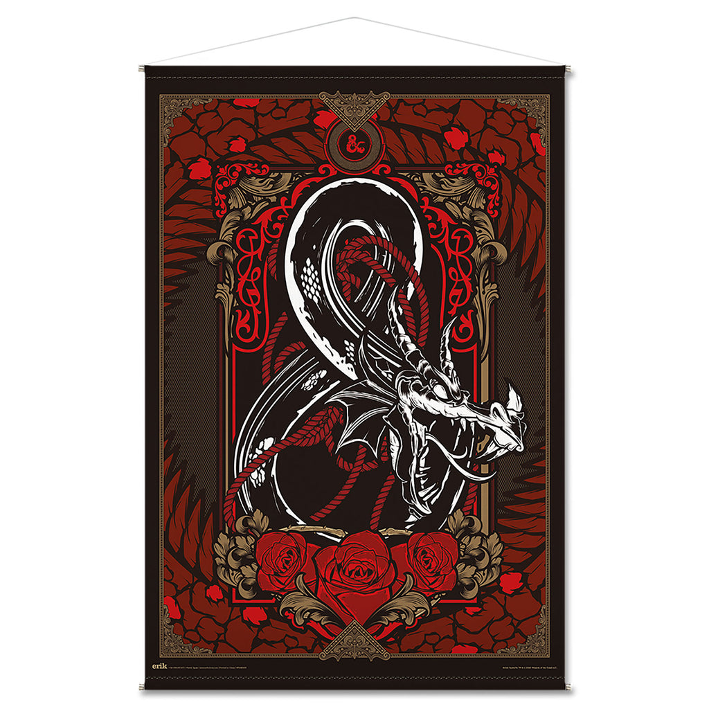 Produktbild Dragon Ampersand Logo Wall Scroll - Dungeons & Dragons