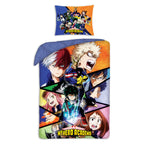 Produktbild My Hero Academia - Group Wende-Bettwäsche im Stoffbeutel