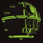 Produktbild Star Wars - Todesstern Glow in the Dark Wanduhr