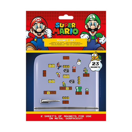 Produktbild Super Mario - Mushroom Kingdom Magnet-Set