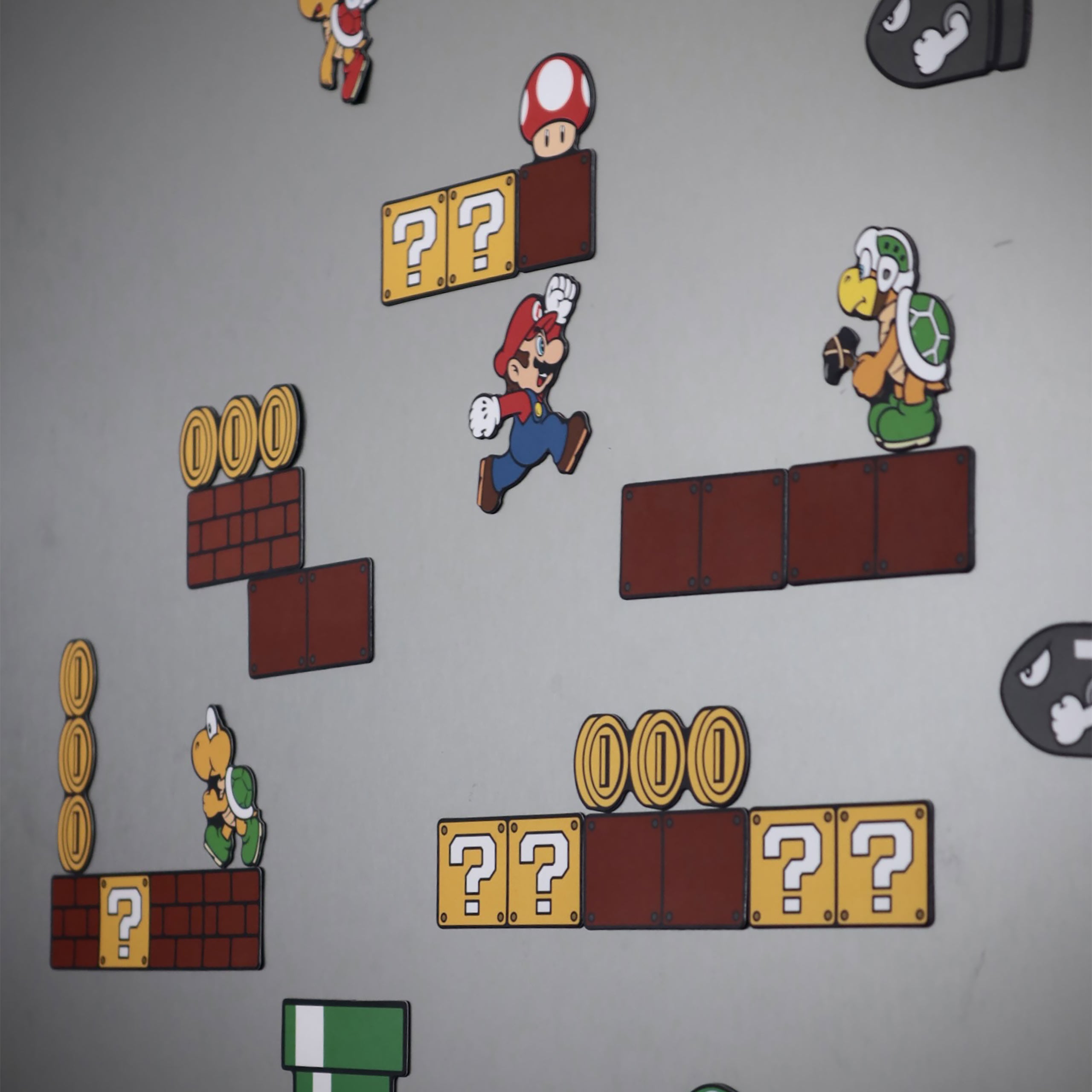 Produktbild Super Mario - Mushroom Kingdom Magnet-Set
