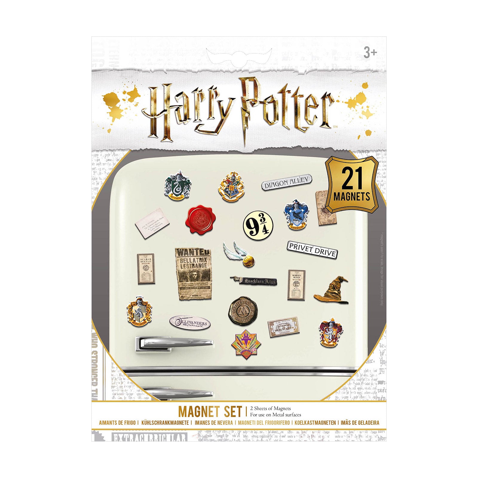 Produktbild Harry Potter - Symbols Magnet-Set