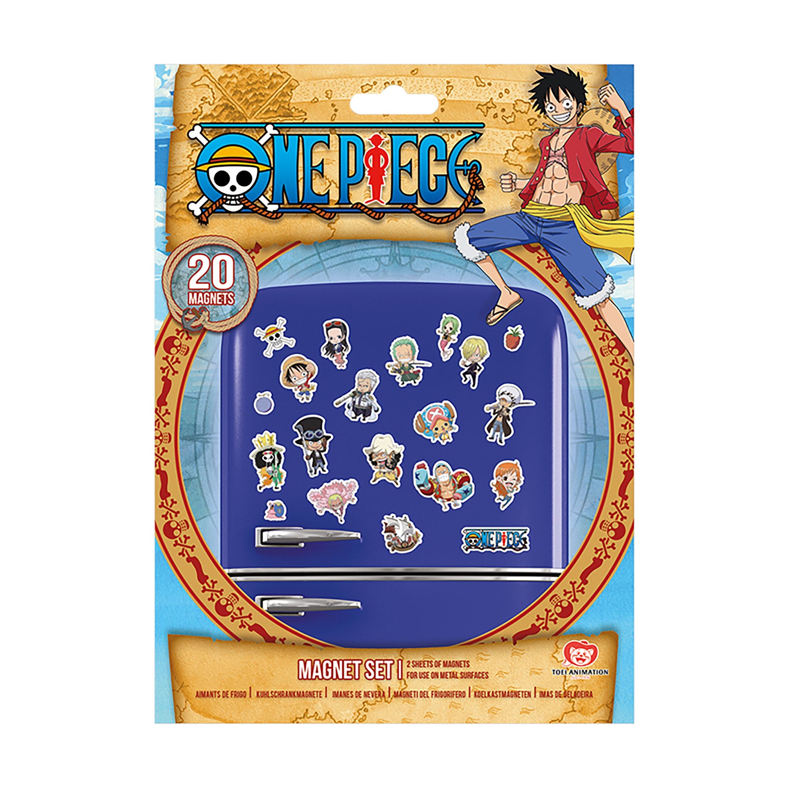 Produktbild One Piece - Chibi Magnet-Set