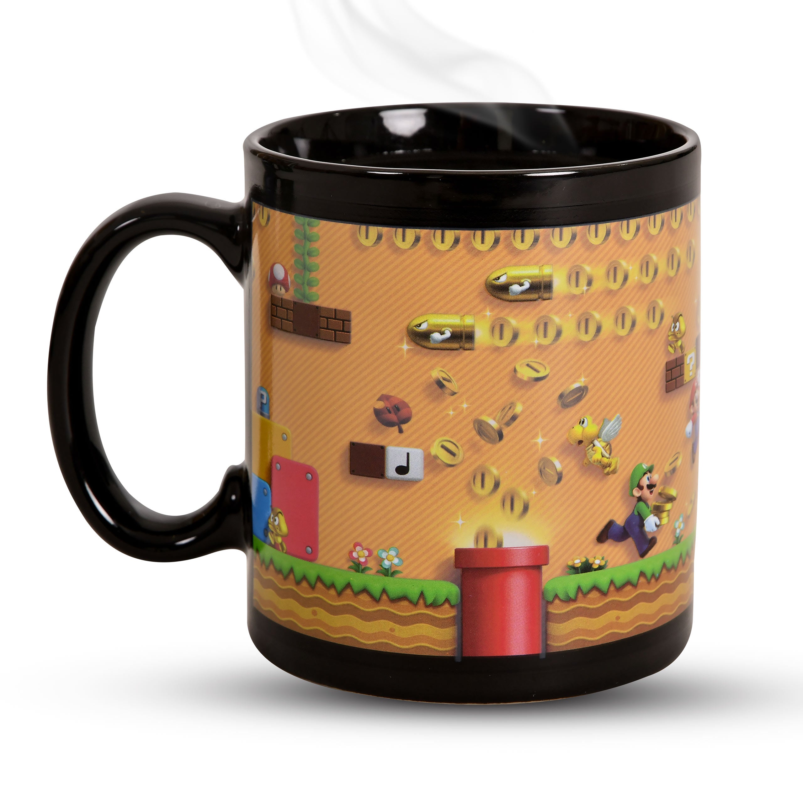 Produktbild Super Mario - Coins Thermoeffekt Tasse