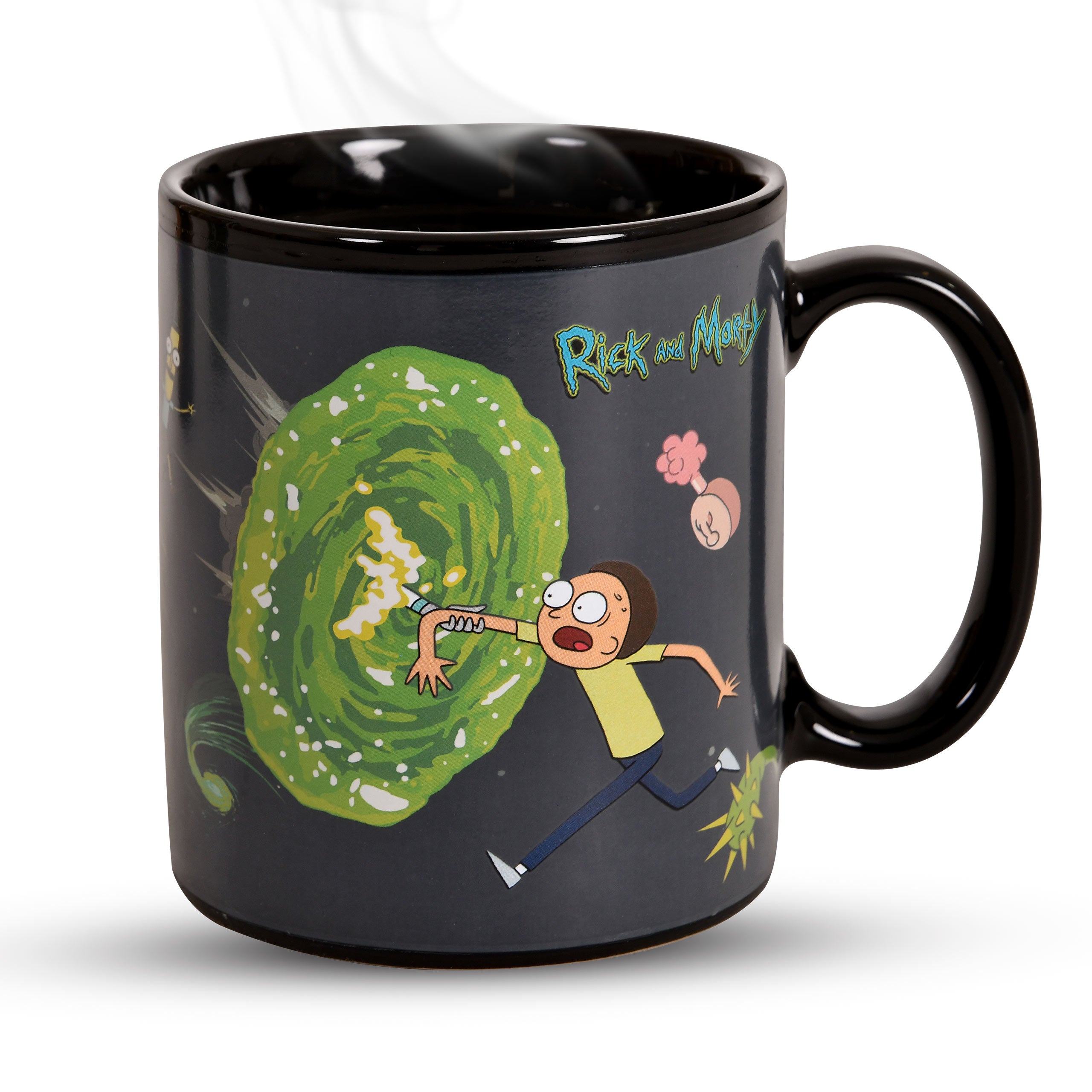 Produktbild Rick and Morty - Portals Thermoeffekt Tasse
