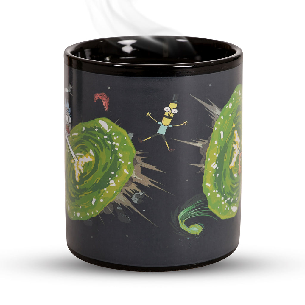 Produktbild Rick and Morty - Portals Thermoeffekt Tasse