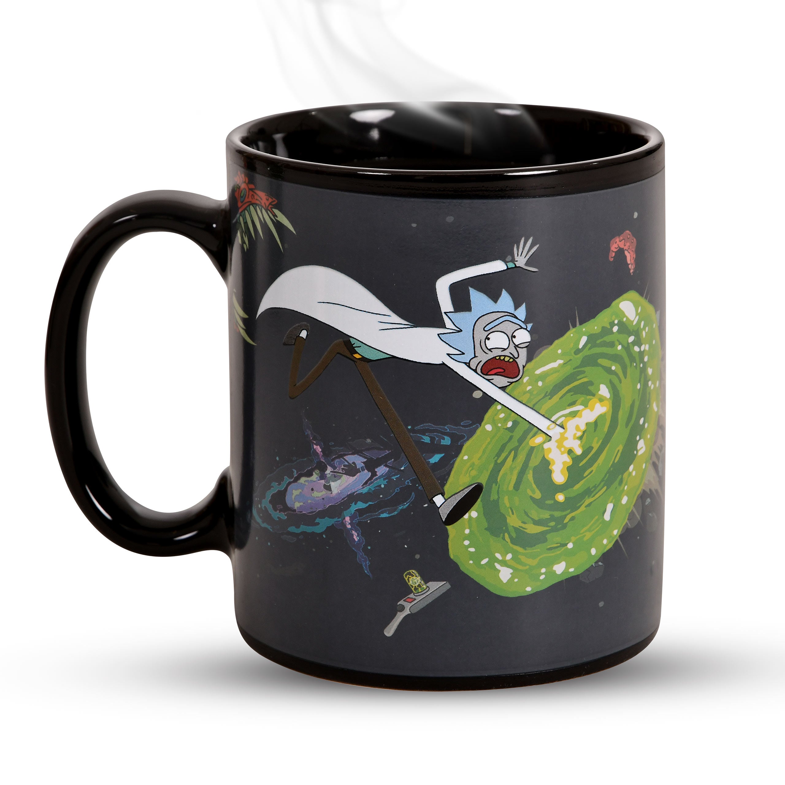 Produktbild Rick and Morty - Portals Thermoeffekt Tasse